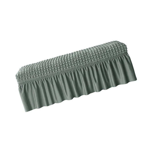 pitrice Long Bench Cover Bench Seat Furniture Bed Bench Bed Bench Cover Washable Protector for Living Room Hotel Decor Green