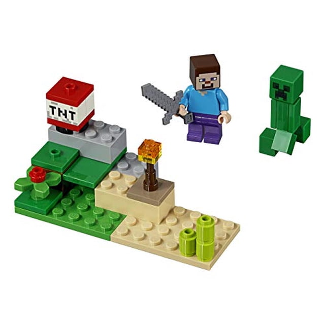 Set LEGO Minecraft Steve y Creeper bolsa de plástico 30393