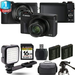 Canon PowerShot G7 X Mark II Compact Camera Bundle Set with