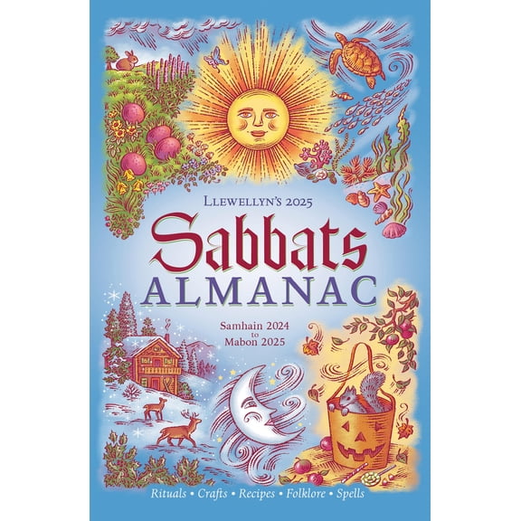 Pre-Owned Llewellyn's 2025 Sabbats Almanac: Samhain 2024 to Mabon 2025 (Paperback) 0738771988 9780738771984