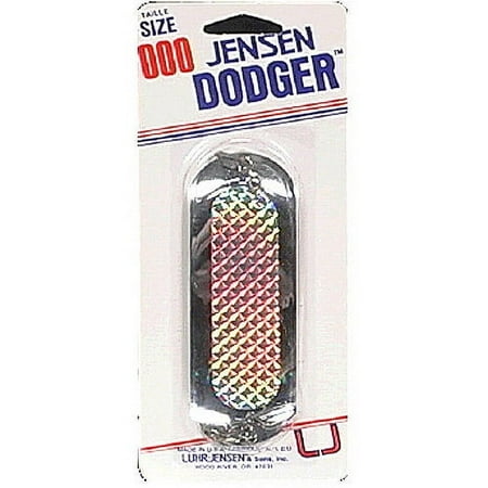 UPC: 0049762127693 | Luhr Jensen Dodger Trolling Atrractor 4 5/8  Chrome Silver/Prism-Lite