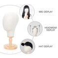 thumbnail image 5 of 22 Wig Head Canvas Block For Head Mannequin Wig Display Styling Head, 5 of 5