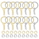 thumbnail image 3 of 50 llaveros metálicos duraderos para manualidades, proyectos de bricolaje y gestión de llaves Accesorios para hacer llaveros, 3 of 7