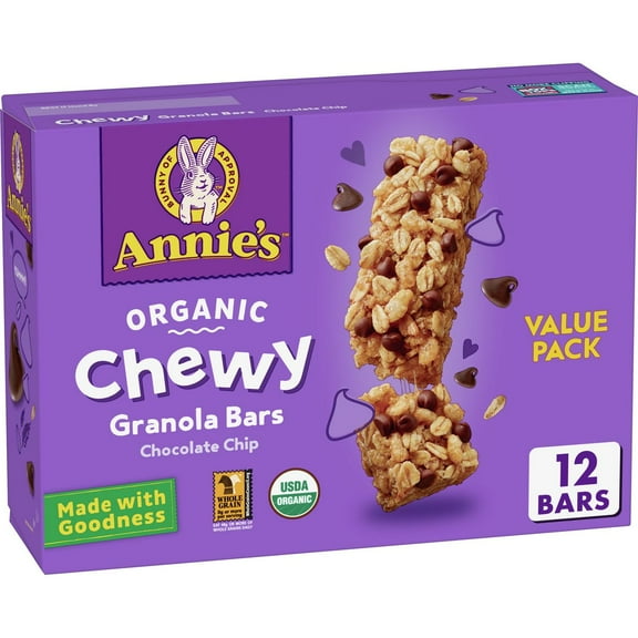 Annie's Chocolate Chip Chewy Value Pack - 10.68oz - Pack of 2