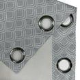 thumbnail image 5 of Ambesonne Geometric Grommet Curtain, Oriental Petals, 50" x 54", Grey Beige, 5 of 6