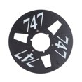 thumbnail image 2 of Carrete De Cinta Vacío De 10,5 Pulgadas, Pieza De Máquina Con Apertura De aleación De Aluminio Con Diseño De 3 Orificios Para Brida NAB, Diámetro De 10,5 Pulgadas Para Cinta, 2 of 7