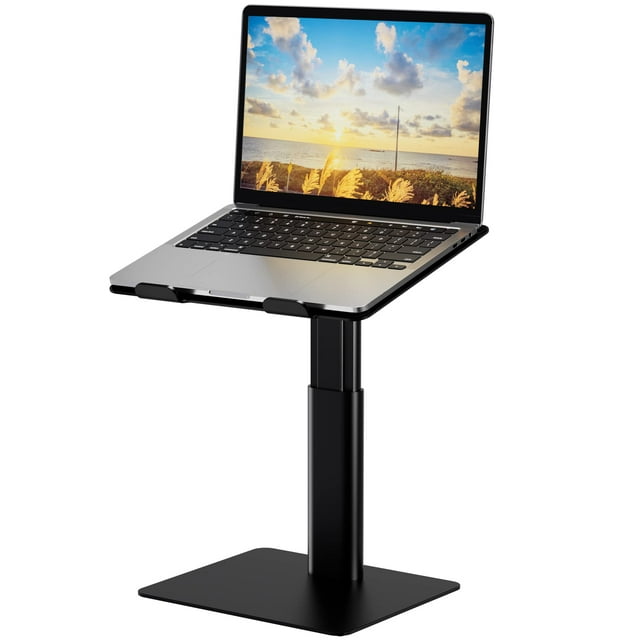 Besign LSX6 Laptop Stand, Ergonomic Adjustable Notebook Stand, Laptop Riser for Standing Work, Computer Holder Compatible with Ai