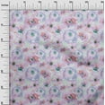thumbnail image 2 of oneOone Cotton Silk Fabric Watercolor Floral Print Fabric BTY 42 Inch Wide, 2 of 4