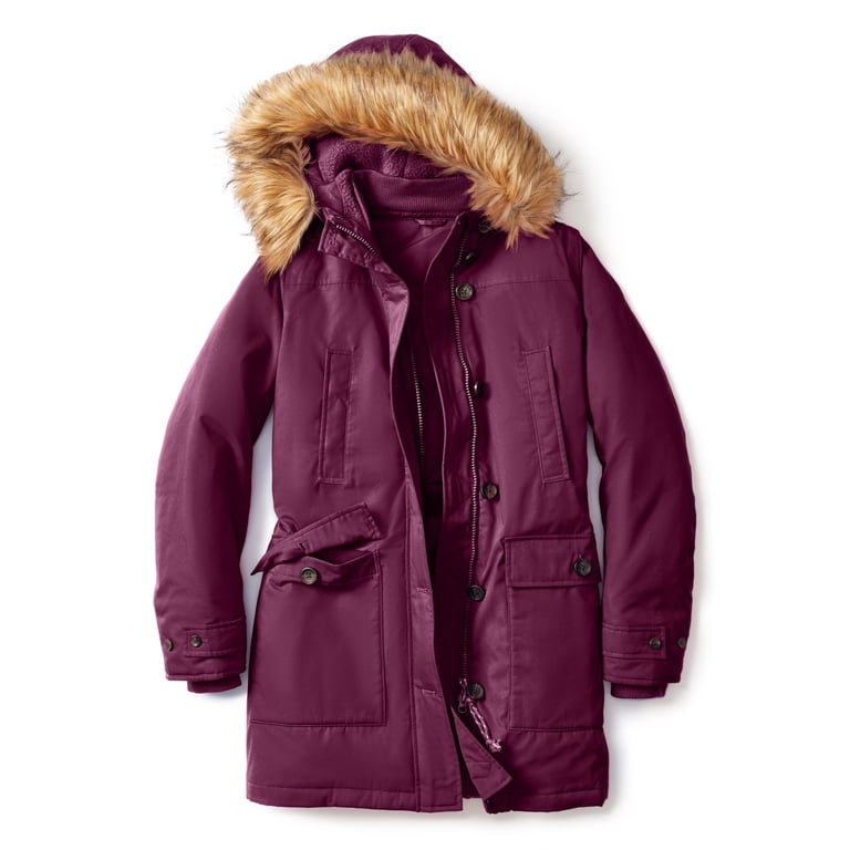 Woman Within Arctic Parka 34" Down-Blend Winter Coat photo 2