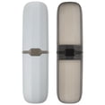 thumbnail image 1 of MasteelfCA 2pcs Portable Toothbrush Cases Travel Toothbrush Holders Camping Toothbrush Toothpaste Carrying Boxes, 1 of 7