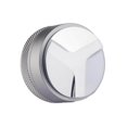 thumbnail image 1 of facefd Zinc Alloy Coffee Distributor Coffee Powder tool portafilter Hammer Leveler Tool Hand Tampers 53mm Gray, 1 of 9