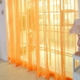 thumbnail image 3 of RAINB Colorful Tulle Voile Door Casement Curtain Drape Panel Sheer Scarf Divider, 3 of 4