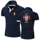 thumbnail image 2 of Camiseta de algodón con estampado para hombre, Polo con manga corta, transpirable, ropa de fútbol portugués, novedad de 2023 qym unisex, 2 of 2