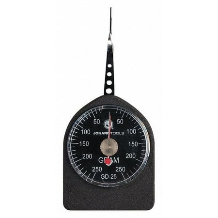 Jonard Tools Dyno Gauge, +/-10g Force Acc, Analog GD-25