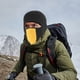thumbnail image 1 of Lisbinx - Máscara de equitación cálida para exteriores de invierno, protección facial, protección para el cuello y la boca, capucha integrada, gorro de forro polar frío, 1 of 7