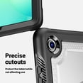 thumbnail image 4 of FJLBDE Case for Samsung Galaxy Tab A11+ Plus 11 Inch 2025/A9+ Plus 2023 with 360 Rotating Stand, Shoulder Strap, Heavy Duty Shockproof Cover, Transparent, 4 of 7