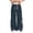 a-11Navy3, variant on FINALGANG Girls Kids Drawstring Elastic Waist Wide Leg Pants Contrast Side Stripe Casual Sweatpants For Street Style Daily Sports Activities Red 14-15 Years