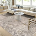 thumbnail image 5 of Hauteloom Hinda Living Room, Bedroom Area Rug - Gray, Brown - 2' x 3', 5 of 15