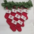 thumbnail image 7 of SLYNSHome Knit Christmas Stockings with Monogram,Personalized Initial Christmas Stocking Family Holiday Xmas Party Decor - E, 7 of 7