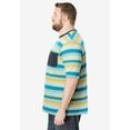 thumbnail image 3 of KingSize Men's Big & Tall Shrink-Less Lightweight Pocket Crewneck T-Shirt, 3 of 5