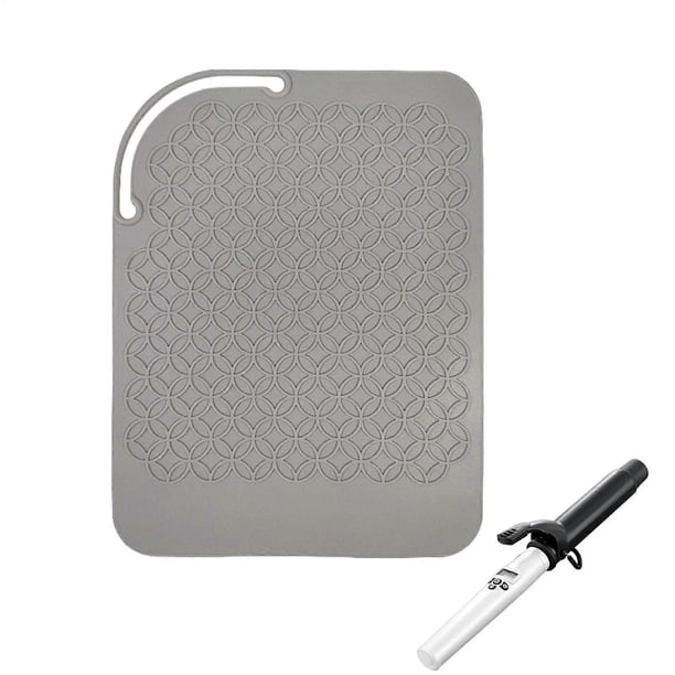 Curling Iron Mat Silicone Heat Resistant NonSlip Heat Protection Pad for Hair Styling Tools