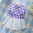 thumbnail image 1 of Zhuge Vestido para cachorro, bonito vestido de princesa para gato, falda para perro para perros pequeños, A81, XL, 1 of 4