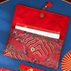 thumbnail image 2 of Bolso de mano de noche para boda, sobres rojos, bolso creativo para dama de honor, bolso ligero para mujer, monedero de la para ir de compras y, 2 of 9