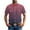 Watermelon Red B, variant on Ashirexll Button up Shirt Men, Big and Tall Shirts for Men, Plus Size Gradient Color Button up Shirts with Pockets Short Sleeve Turndown Collar Casual and Work Shirts