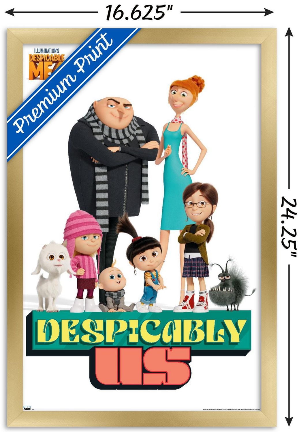 Illumination Despicable Me 4 - Despicably Us Wall Poster