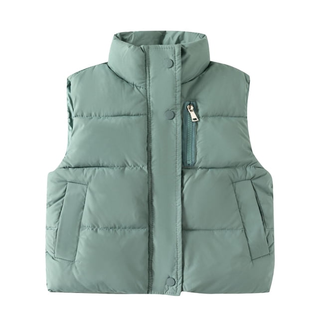 Funicet Manteau Sans Manches en Coton Chaud pour Enfants