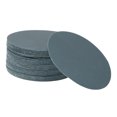 thumbnail image 1 of Hojas de lijado de gancho y lazo Unique Bargains 125x125mm negras de grano 600, redondas, para un lijado y pulido eficiente en la fabricación y reparación de automóviles y trabajos en madera, 1 of 7