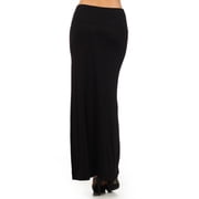 Moa Collection Womens Elegant High-Waisted Maxi Skirt for Every Occasion