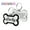 Black, variant on Personalized Engraved Dog Tag Bone Shaped Dog Name Tags for Dogs Stainless Steel Pet ID Tags Dog Collar Accessories