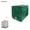 Green, variant on OPTUTUS 1000L IBC Tote Cover, Waterproof Black/Blue/Green, 47 x 39 x 46 Inches with Top Water Inlet