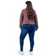 thumbnail image 3 of Chamarra de piel sintetica Roman Fashion / Tallas Extras, 115 (Cafe) cafe 42, 3 of 5