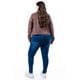thumbnail image 3 of Chamarra de piel sintetica Roman Fashion / Tallas Extras, 115 (Cafe) cafe 42, 3 of 5