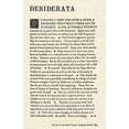 thumbnail image 2 of 11x17 Archival Parchment Motivational Desiderata Poem by Max Ehrmann, 2 of 4