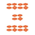thumbnail image 3 of Transemion 2set Ergonomiques d'Angle de Travail du Bois Modèles de Routage pour des Résultats Précis Largement Utilisé Haute Dureté orange 5Set, 3 of 6