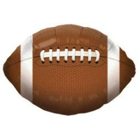 18" FOOTBALL BALLOON Party Supplies Decorations Foil Mylar Balloon