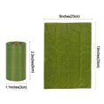 thumbnail image 2 of Bolsas biodegradables extra gruesas para excrementos de perros Wdftyju (20 rollos), 2 of 9