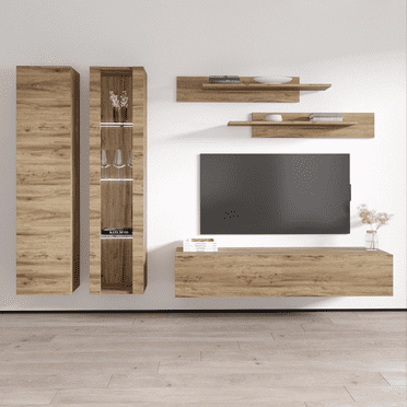 Fly A4 30TV Wall Mounted Floating Modern Entertainment Center