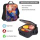 thumbnail image 5 of Easygdp Rooster Oil Painting Mochila para Niños y Niñas con Set de Caja de Almuerzo y Estuche para Lápices 3 en 1, Mochila Escolar Estampada para Adolescentes, 5 of 7