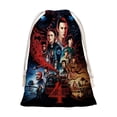 thumbnail image 1 of Stranger Things Bolsa de regalo con cierre de cinta navideño para decoración de Navidad,50cm×80cm., 1 of 6