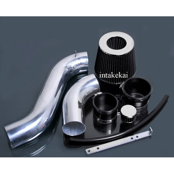 2002 2003 2004 2005 Chevrolet Trailblazer GMC Envoy / 2002-2004 Oldsmobile Bravada 4.2 4.2L Air Intake Kit   Filter (BLACK)