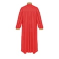 thumbnail image 4 of JOANKDMI Unisex Adult Classic Choir Judge Minister Costume Long Gown Robe with Contrasting Stole for Stage Performance Themed Roleplay Event and Roleplay Suit, 4 of 5