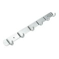 thumbnail image 4 of tredstone Space Aluminum Hooks Bar 3/4/5/6/7 Hooks Hat Clothes Robe Holder Rack Wall Mounted Bathroom Kitchen Hanger, 4 of 8