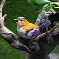 thumbnail image 5 of Exquisite Miniature Parrot, Hand Painted Waterproof Resin Figurine For Multi-Purpose Use Including Fairy Garden Accessories, Landscape Decor, Moss Landscape, 5 of 5