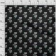 thumbnail image 3 of oneOone Polyester Spandex Black Fabric Florals Quilting Supplies Print Sewing Fabric By The Yard 56 Inch Wide, 3 of 4