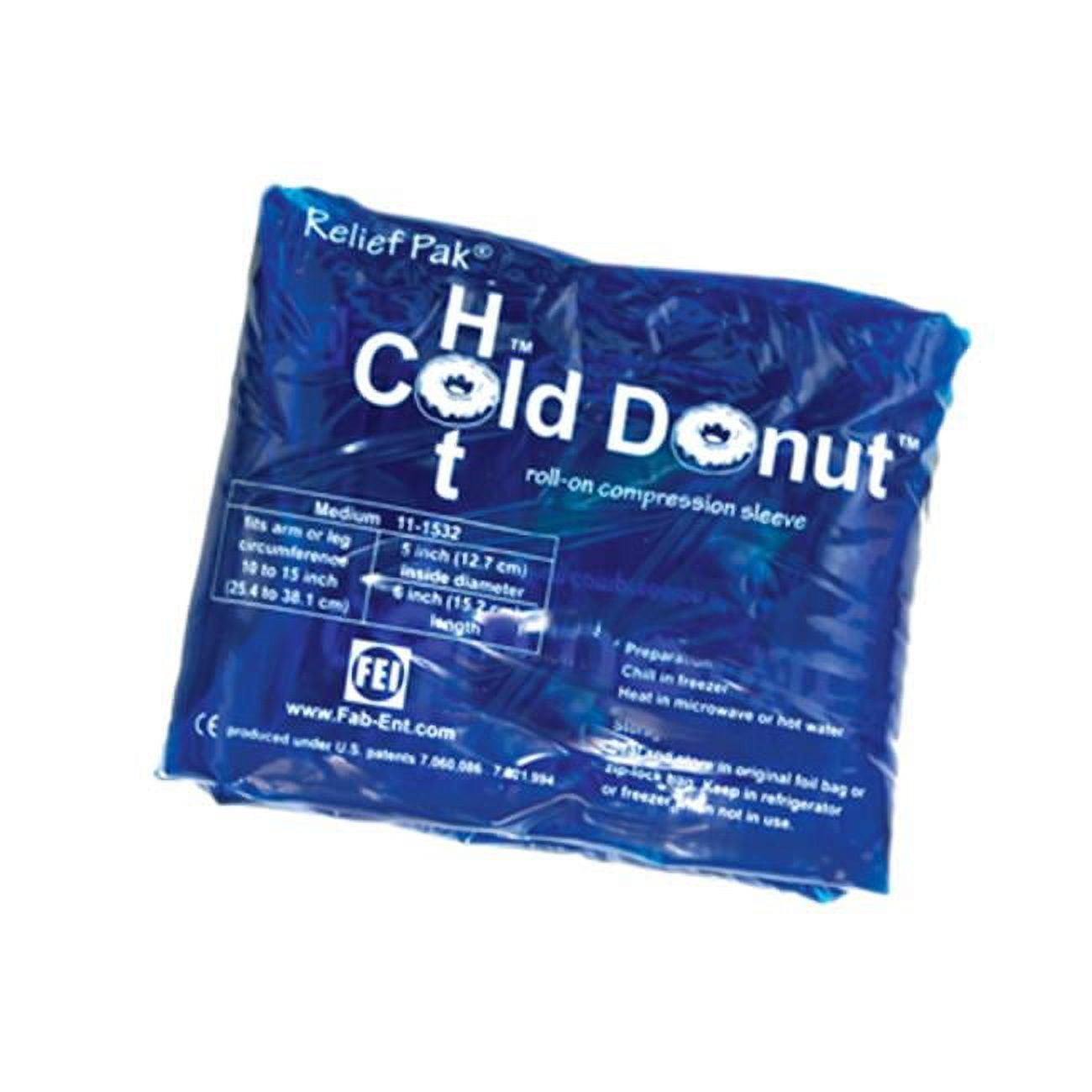 Relief Pak Cold n' Hot Donut Compression Sleeve - medium (for 10 Relief Pak Cold n' Hot Donut Compression Sleeve - medium (for 10