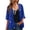 🔥 Blue, variant on Sparkle Top Shirts for Women Women's 3/4 Length Sleeve Sequin Jacket Opening Sequin Jacket Streetwear for Everyday Casual Wear Yellow L